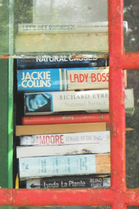Books in Telephone Box 