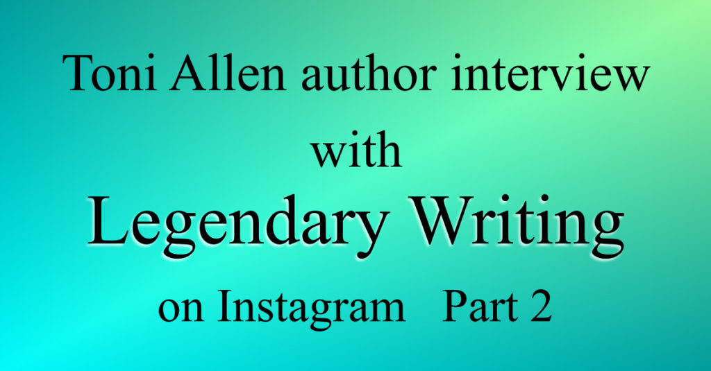 Legendary Writing blog post Part 2
