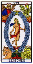 The World tarot card marseille deck The World tarot card marseille deck