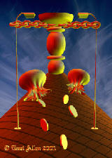 The Hanged Man tarot card The Hanged Man tarot card